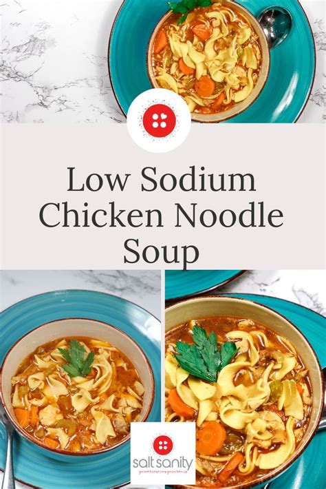 Low Sodium Chicken Noodle Soup