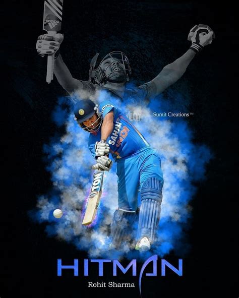 Rohit Sharma 4K Wallpaper Rohit sharma indian cricketer wallpaper