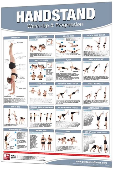 Calisthenics Progression Chart