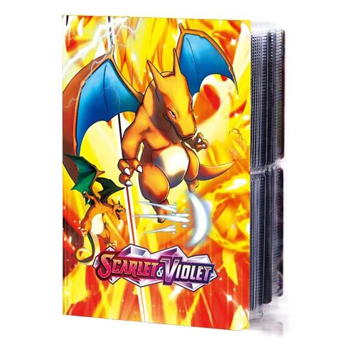 2 Pocket 80 Card Pokemon Cards Album Book Game Card Holder Pikachu ...