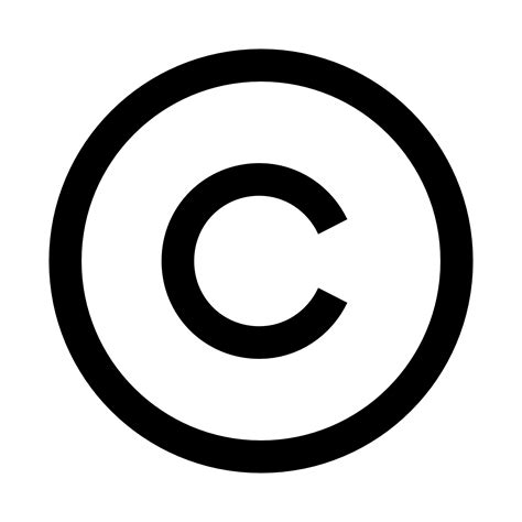 Copyright Symbol PNG File | PNG All