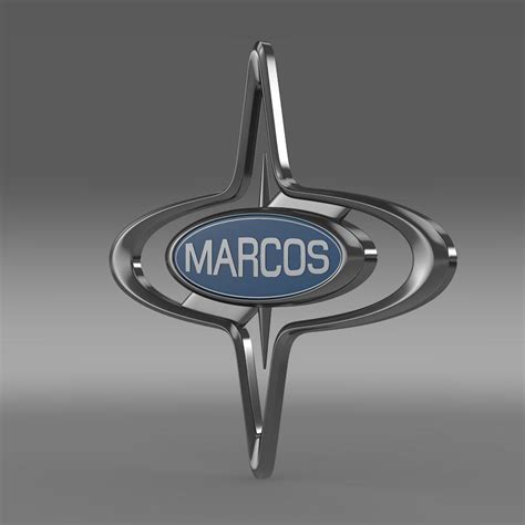 Marcos Logo 3D Model - FlatPyramid