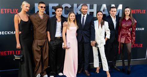 David & Victoria Beckham Make Rare Family Appearance With Four Children