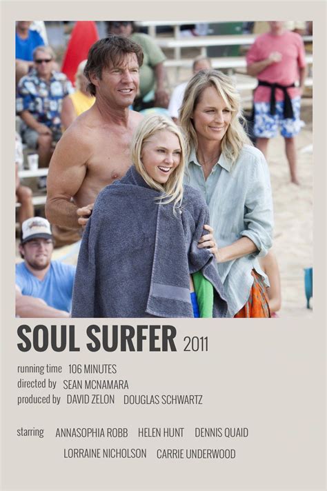 Soul Surfer by Megan | Soul surfer, Iconic movie posters, Annasophia ...