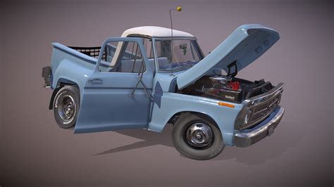 Toon Truck - Download Free 3D model by Ian Wilmoth (@IanWilmoth) [5c21bc6] - Sketchfab