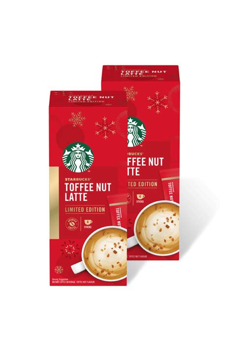 Starbucks Toffee Nut Latte Kahve Karışımı 8x21.5 gram 4lü 2 Paket=8 ...