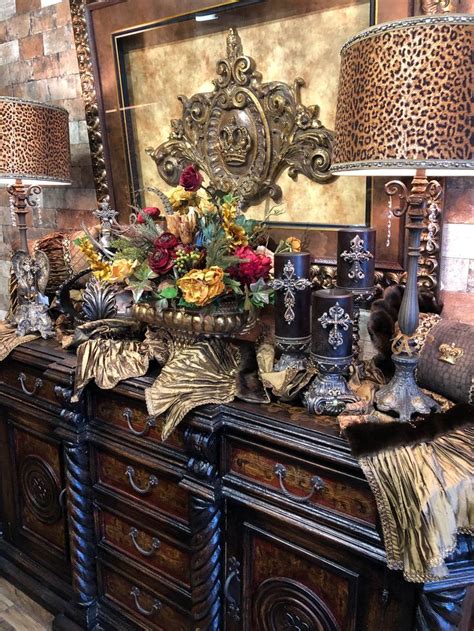 Old World Style Home Furnishings | Tuscan decorating, World decor, Old world home