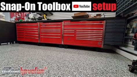 Snap-On Toolbox setup for Youtube | AnthonyJ350 - YouTube