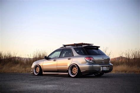 Driver of the Day: Angelo Strongone's 2006 WRX Wagon on Air - MFortyFive