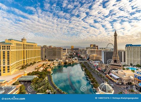 Las Vegas Strip Aerial View Editorial Photo - Image of beautiful, strip ...