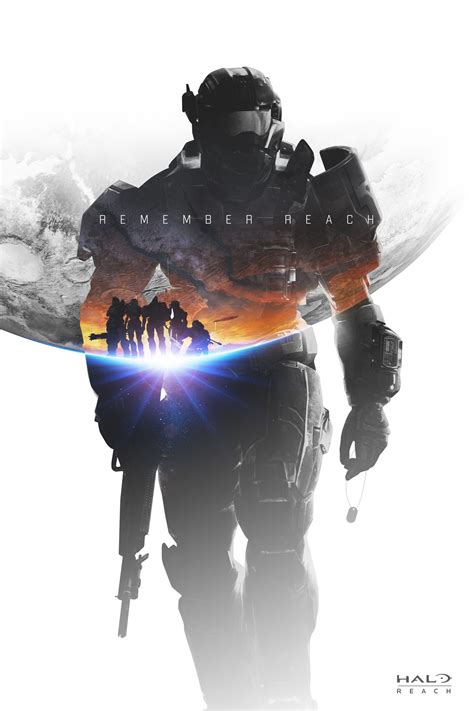 Halo: Reach poster | Halo reach, Halo armor, Halo poster