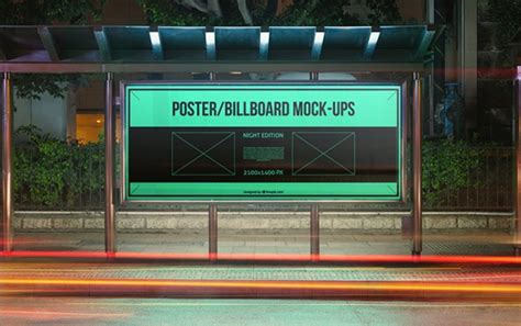 23+ Free Bus Stop Mockups | Free PSD Downloads I Templateupdates