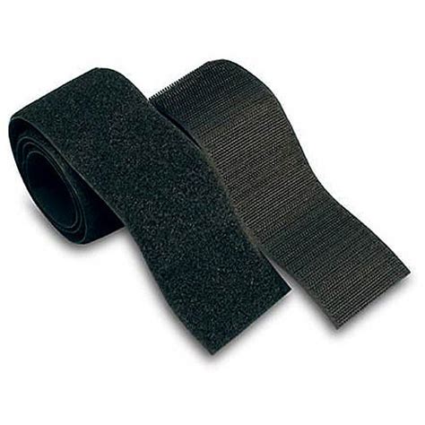 Velcro VEL-90209 Set of 4 Touch-fastener Strips (Black)