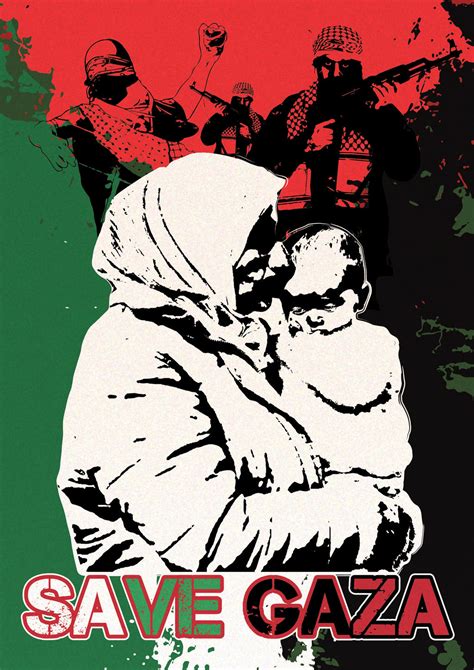 Save Gaza Poster by hdmotiongrapghics on DeviantArt