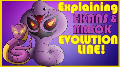 Pokemon Ekans Evolution