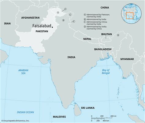 Faisalabad | Pakistan, Map, & Population | Britannica