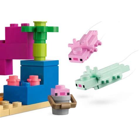 Minecraft - LEGO The Axolotl House 21247 - Toys & Gadgets - ZiNG Pop ...