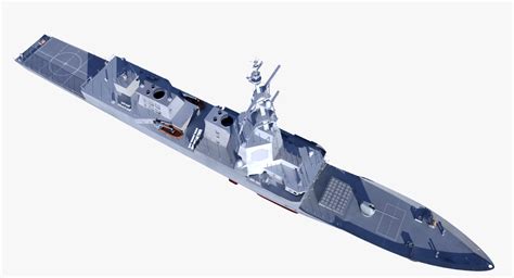 F100 Frigate 3D Model $199 - .fbx .obj .max - Free3D