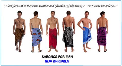 1 World Sarongs - "The Sarong Source Blog": Sarongs for Men - Forever ...