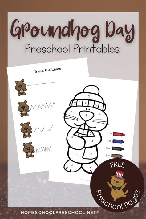 Printable Groundhog Day Activities