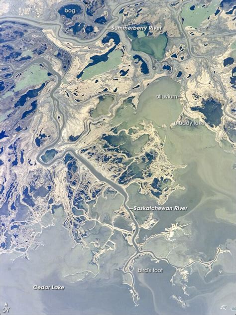 Saskatchewan River Delta, Manitoba, Canada