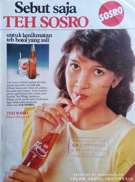 Teh botol sosro | Iklan vintage, Periklanan, Iklan zaman dulu