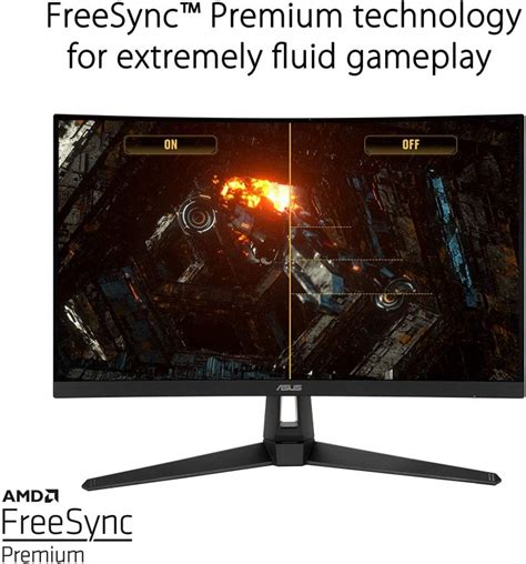 Asus TUF Gaming VG27VH1B Curved Gaming Monitor –27 inch Full HD , 165Hz ...