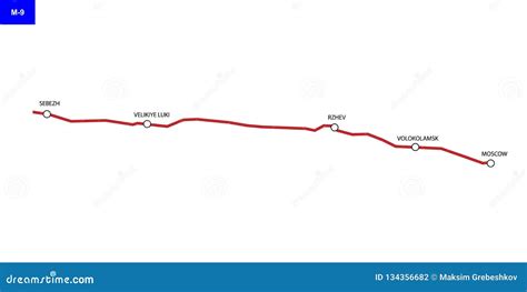 Road map of Russia stock illustration. Illustration of discovery ...