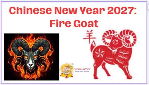 Chinese New Year 2027: Know About The Year of the Fire Goat