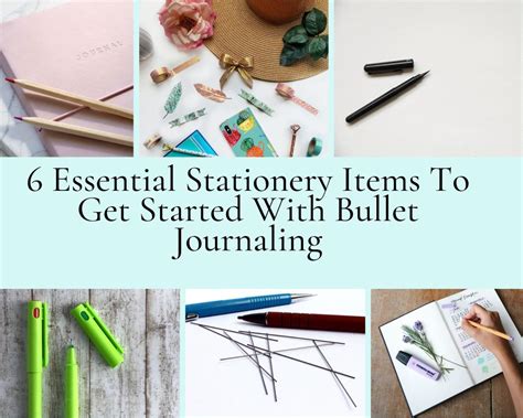 6 Essential Stationery Items to Get Started With Bullet Journaling - HubPages