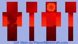 The Red Sun Minecraft Skin