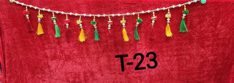 Single Line Toran, Size : 3 Foot at Rs 85 / Piece in Ahmedabad | Shree ...