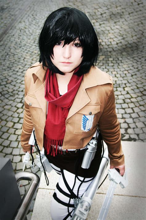 Mikasa Ackerman cosplay nr 2 by xXSyneaXx on DeviantArt