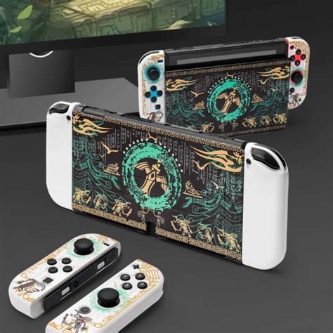 Zelda Tears Of The Kingdom Switch Oled Case Totk Zelda Switch Shell ...