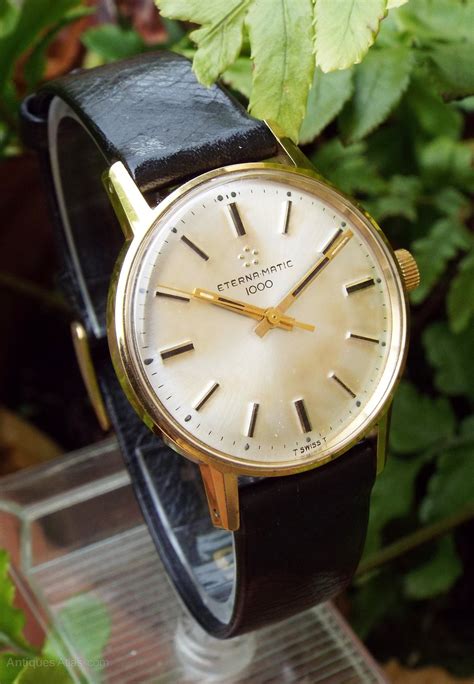 Antiques Atlas - Gents Eterna-Matic 1000 Wrist Watch, 1968