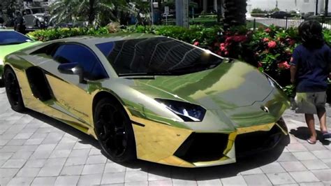 Gold Lamborghini Veneno | Wallpapers Gallery