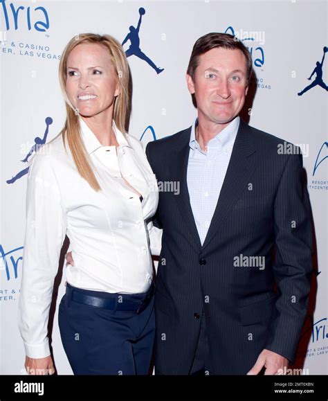 Janet Jones-Gretzky and Wayne Gretzky at the Michael Jordan Celebrity Invitational at Haze ...