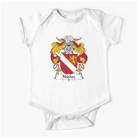 "Nunez Coat of Arms/Family Crest" Baby One-Piece by carpediem6655 | Redbubble