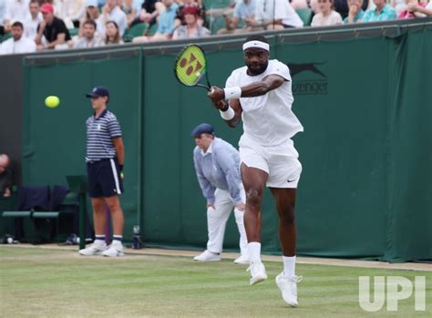 Photo: Grigor Dimitrov Vs Frances Tiafoe at Wimbledon 2023 ...