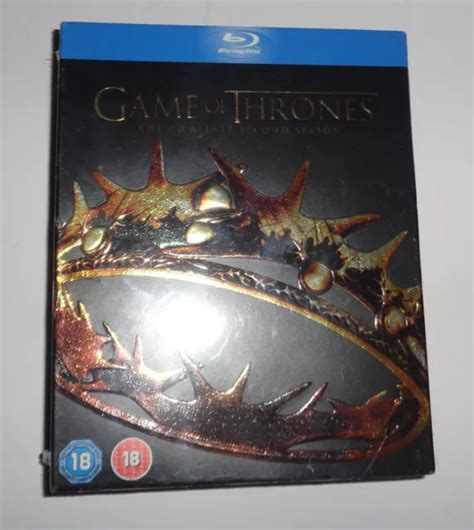 GAME OF THRONES Season 2 Blu Ray Box set STILL SEALED NEW EUR 10,51 ...