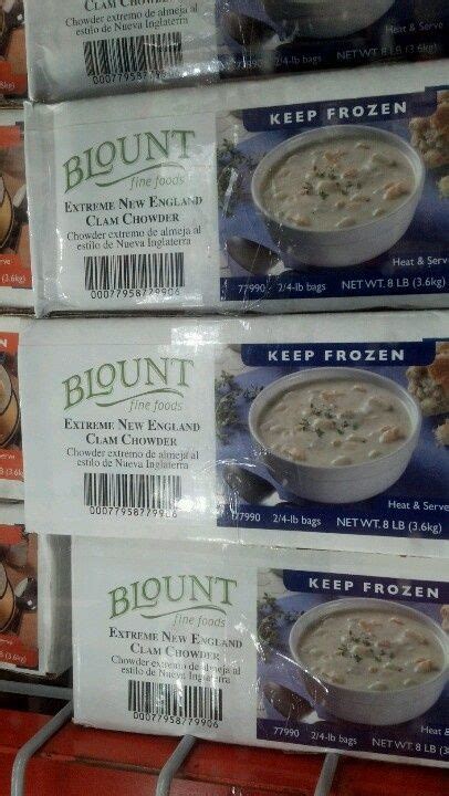 Blount Extreme New England Clam Chowder 4 lb (2 Pack) | Clam chowder ...