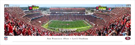 San Francisco 49ers Stadium Panoramic(NFL497) | 4th and Goal | Your ...