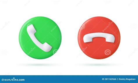 3d Red and Green Yes No Buttons Icon Stock Vector - Illustration of symbol, cell: 281163566