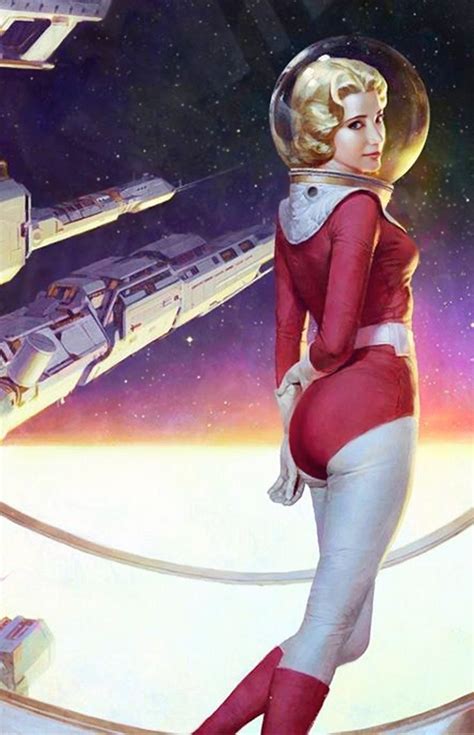 Friendly Neighborhood Nerd — Zezhou Chen art. | Scifi fantasy art, Space girl, Science fiction art