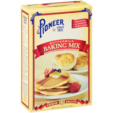 Pioneer Brand Buttermilk Baking Mix, 60 oz - Walmart.com - Walmart.com