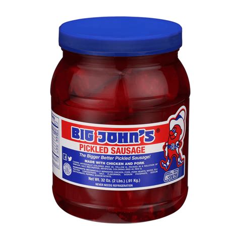 Big John's Pickled Sausage 32 oz - Walmart.com