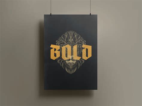 BOLD poster by Julian Davis on Dribbble