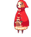 Little red riding hood by syosa on deviantART | Anime pixel art, Pixel art games, Cool pixel art