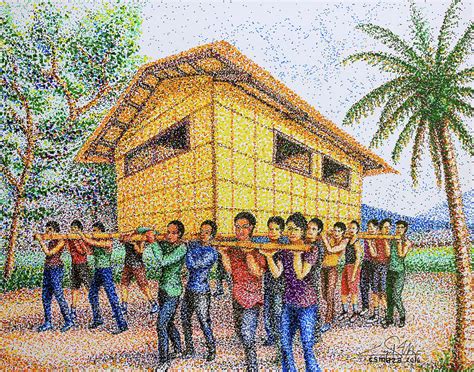 Bayanihan 2 Painting by Cyril Maza - Pixels