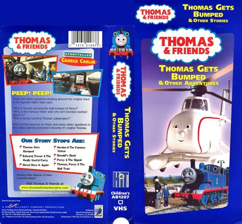 Thomas Gets Bumped VHS cover by Jack1set2 on DeviantArt